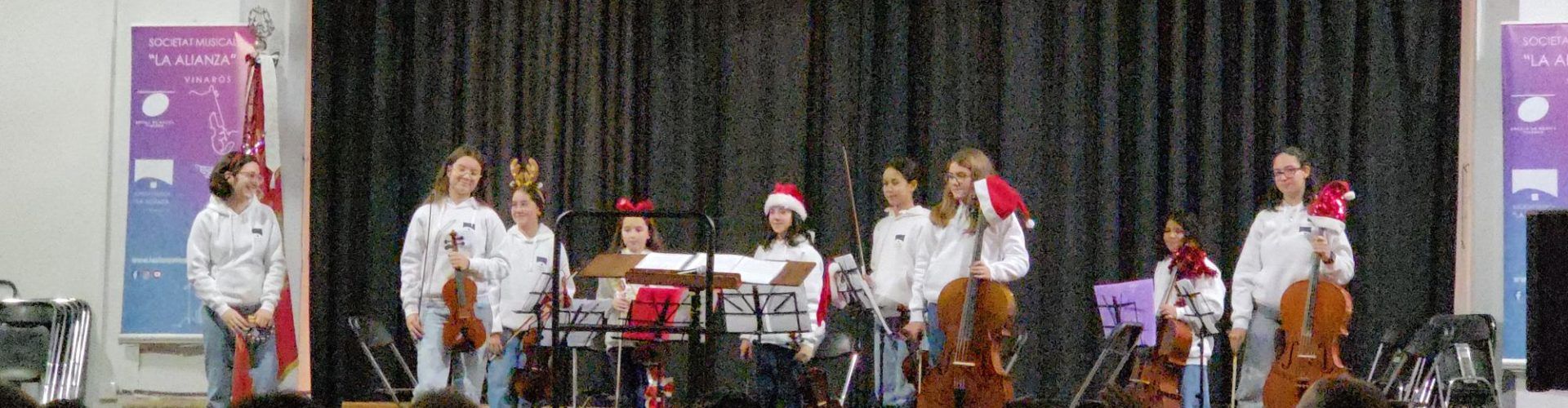 Concert de Nadal: “La Alianza”, actuació de l’Orquestra Infantil