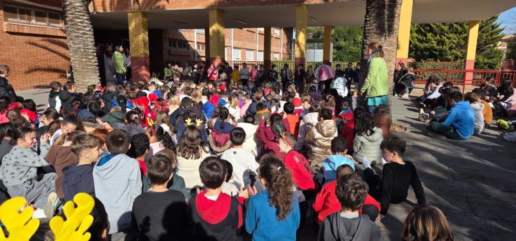Cantada de nadales al col·legi Assumpció