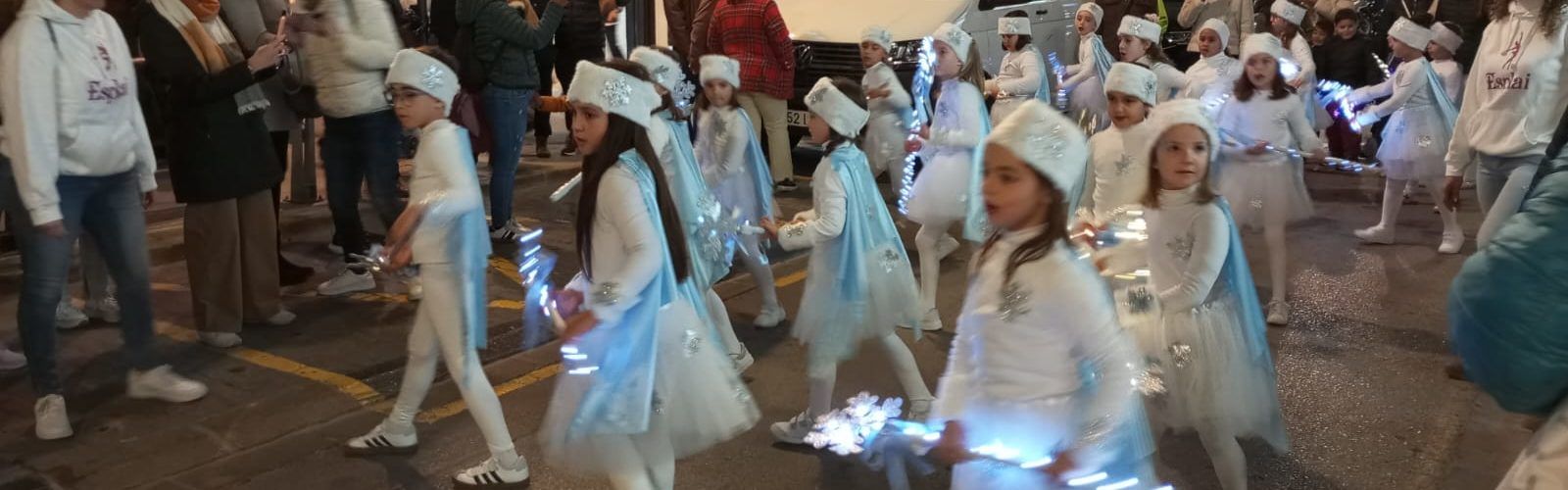 Rua de Nadal a  càrrec de l’Acadèmia de Ball Esplai