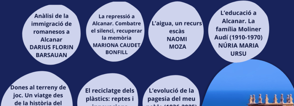 La Biblioteca Trinitari Fabregat acull el XIII i XIV Certamen de Treballs de Recerca d’Alcanar