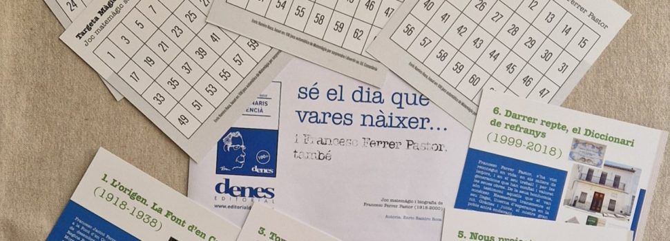 “Ferrer Pastor”, un vocabulari famós o aniversari de l’home que xiuxiuejava paraules
