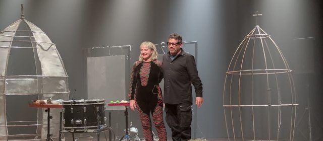 En record de Carles Santos per la compositora Núria Andorrà i el creador sonor Roc Mateu