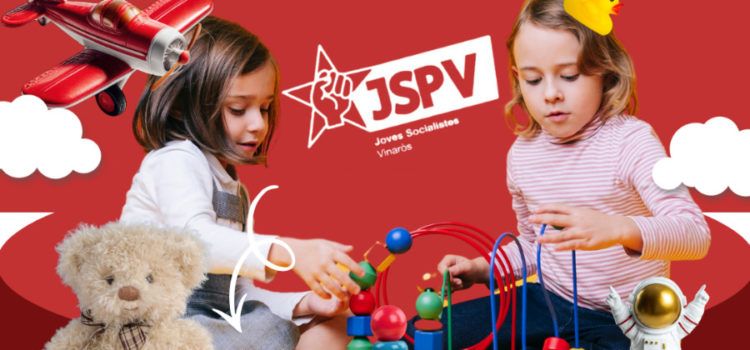 Joves Socialistes de Vinaròs impulsen una recollida solidària per als més menuts