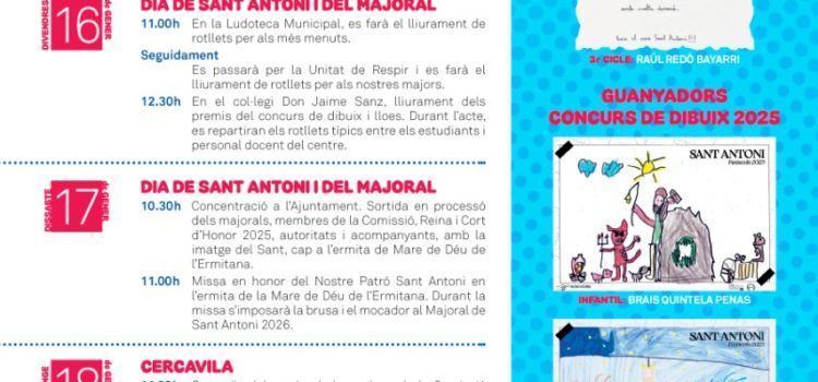 Peníscola comença aquest cap de setmana la programació de sant Antoni Abat