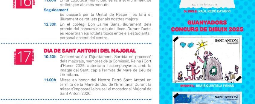 Peníscola comença aquest cap de setmana la programació de sant Antoni Abat