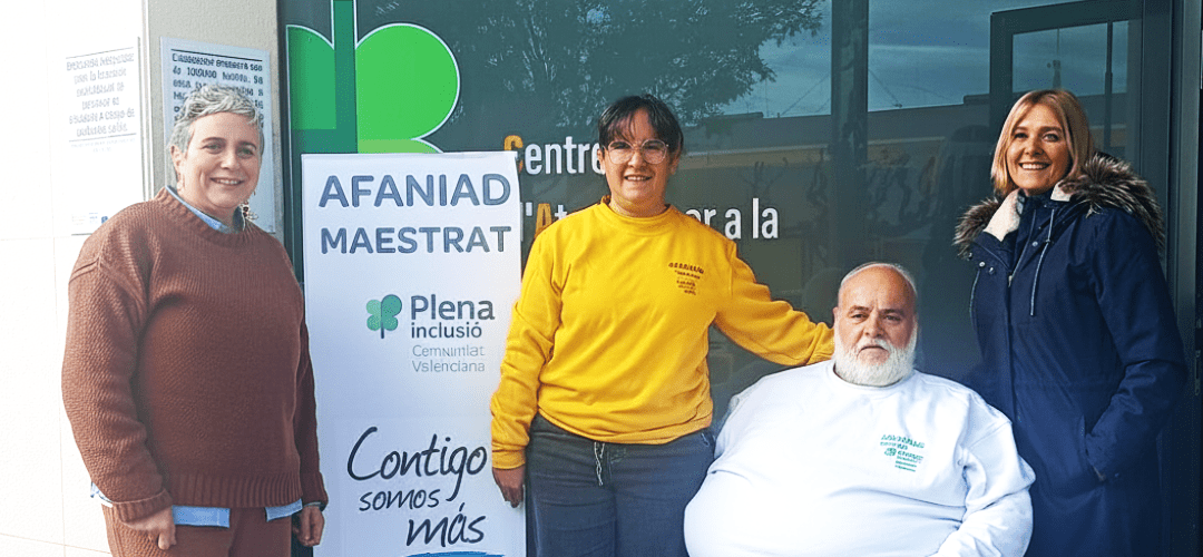 Visita institucional a AFANIAD Maestrat para seguir avanzando en la inclusión en el Baix Maestrat