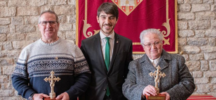 Susana Pitarch i Jesús Royo reben creus de Santa Llúcia 2026