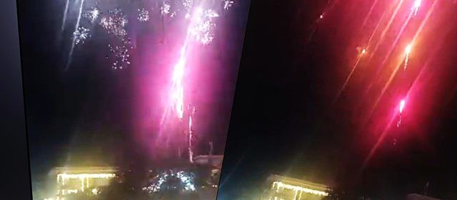 Rebuda del 2026 a l’Amera amb música en viu i focs artificials