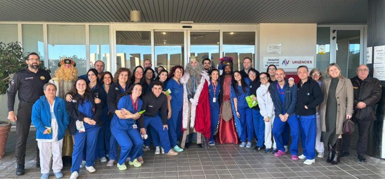Els Reis Mags recorreren tot l’Hospital Comarcal de Vinaròs