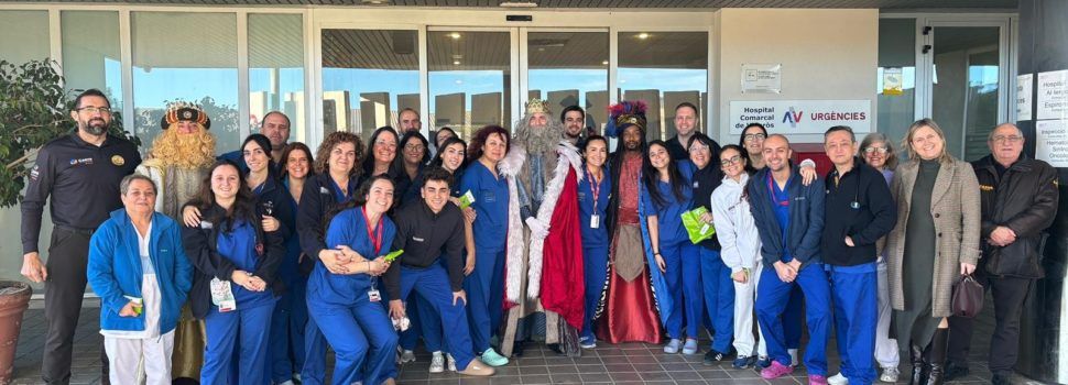 Els Reis Mags recorreren tot l’Hospital Comarcal de Vinaròs