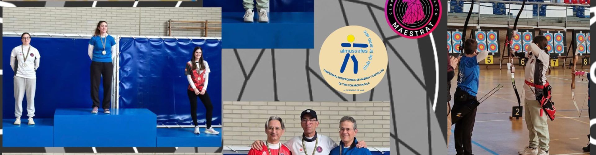 Destacada participación del Club de Tiro con Arco Maestrat en el Campeonato Interprovincial de Sala de Almussafes