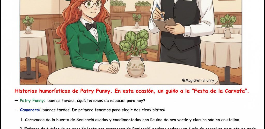 Un guiño a la Festa de la Carxofa