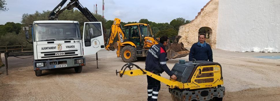 Obres i Serveis adequa l’ermita amb motiu de la celebració de Sant Sebastià