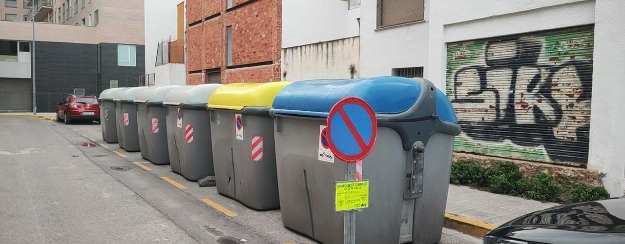 Obres i Serveis reubica els contenidors de l’avinguda de la Llibertat