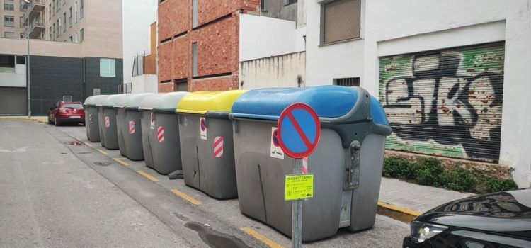 Obres i Serveis reubica els contenidors de l’avinguda de la Llibertat