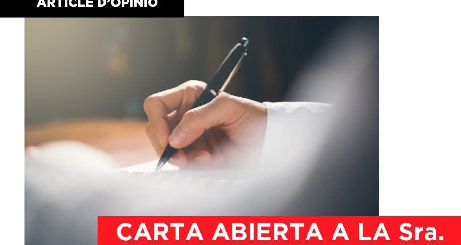 Carta abierta a la alcaldesa, por José M.Palacios (PSPV Vinaròs)
