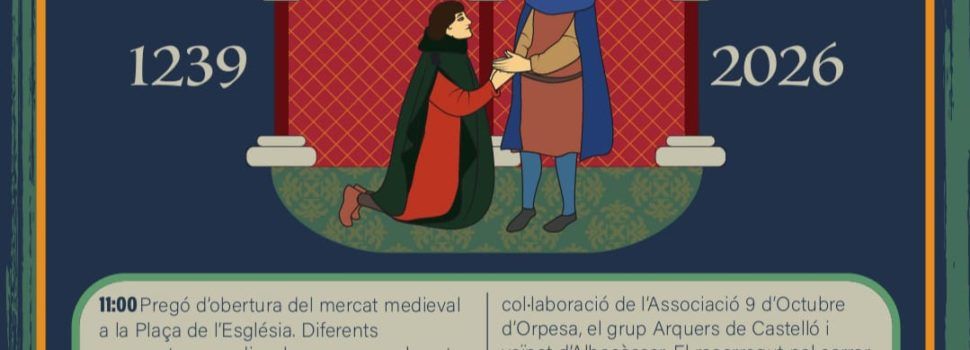 Albocàsser viatja fins al segle XIII amb la recreació històrica de l’atorgament de la Carta Pobla