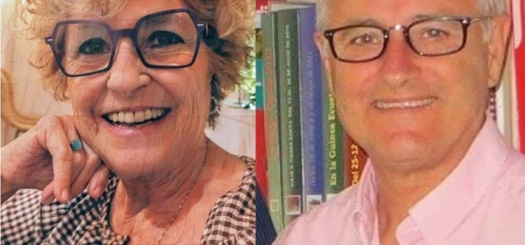 Maria Luisa Rodrigo, primera Jutgessa de Pau de Benicarló, i Agustín Castell, Jutge de Pau suplent