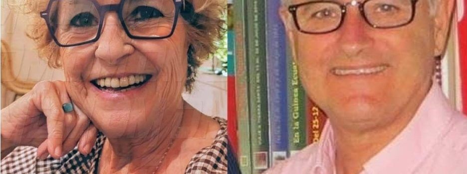 Maria Luisa Rodrigo, primera Jutgessa de Pau de Benicarló, i Agustín Castell, Jutge de Pau suplent