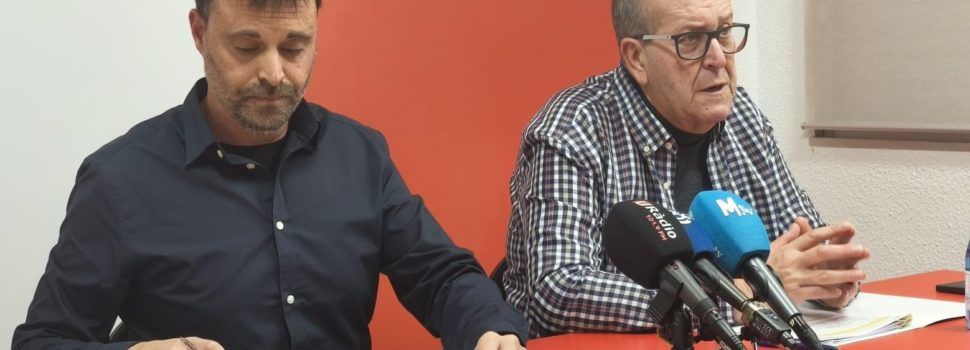 Roda de premsa del PSPV PSOE Vinaròs sobre l’avinguda de la Llibertat