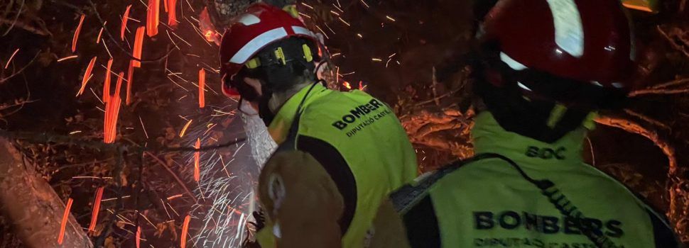 El Consorcio de Bomberos de Castellón se ha movilizado a 331 servicios por viento