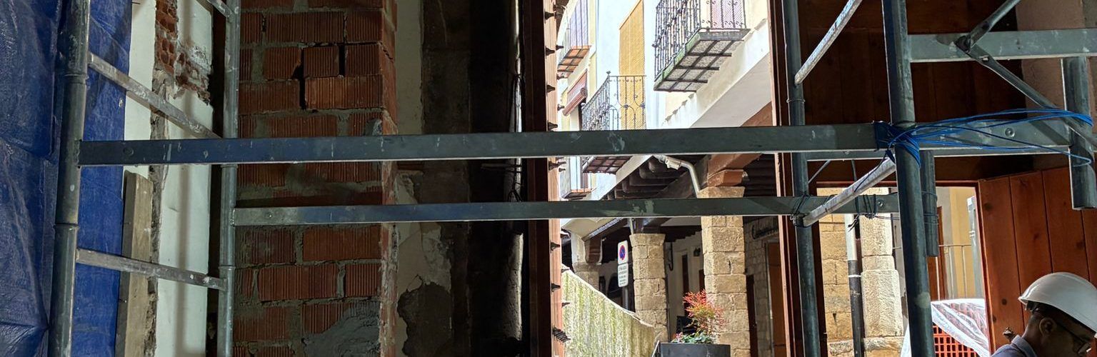 La Diputació de Castelló reforça la conservació del Palau del Cardenal Ram perquè continue sent un referent turístic i cultural a Morella