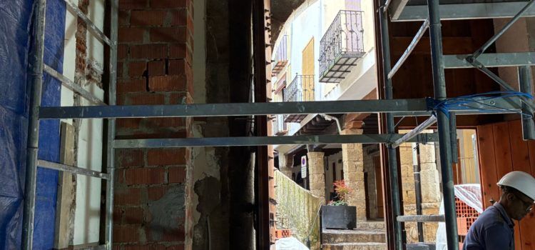 La Diputació de Castelló reforça la conservació del Palau del Cardenal Ram perquè continue sent un referent turístic i cultural a Morella