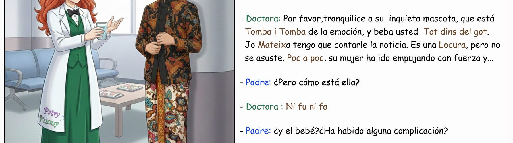 Historias de Patry Funny: “ un parto con mucha fiesta”