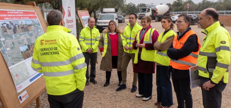 La Diputació de Castelló garantix els paràmetres de seguretat i millora la connectivitat de la carretera de Vinaròs a Càlig
