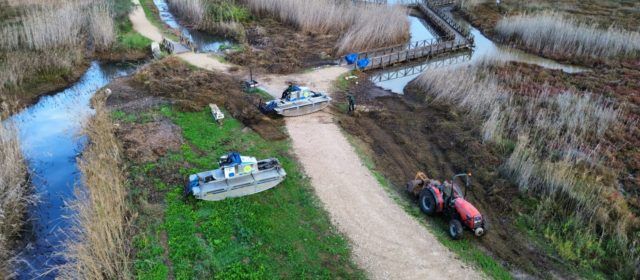 L’Ajuntament de Peníscola dóna continuïtat a les millores a l’entorn de la marjal