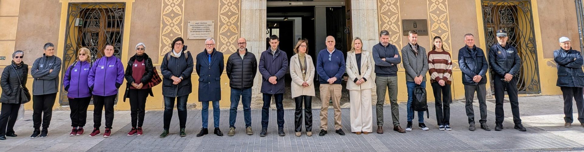 Benicarló condemna l’assassinat d’una dona i la seua filla a Xilxes víctimes de la violència masclista