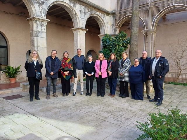 Visita a Ulldecona de la subdelegada del govern a Tarragona