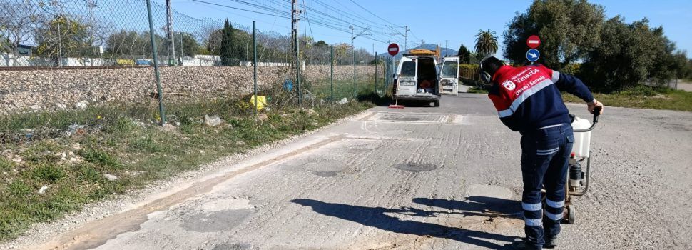 Obres i Serveis continua amb les feines de millora del camí de Sant Gregori