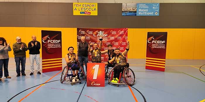 El CEM L’Hospitalet Afaniad, campeón de la Liga Catalana
