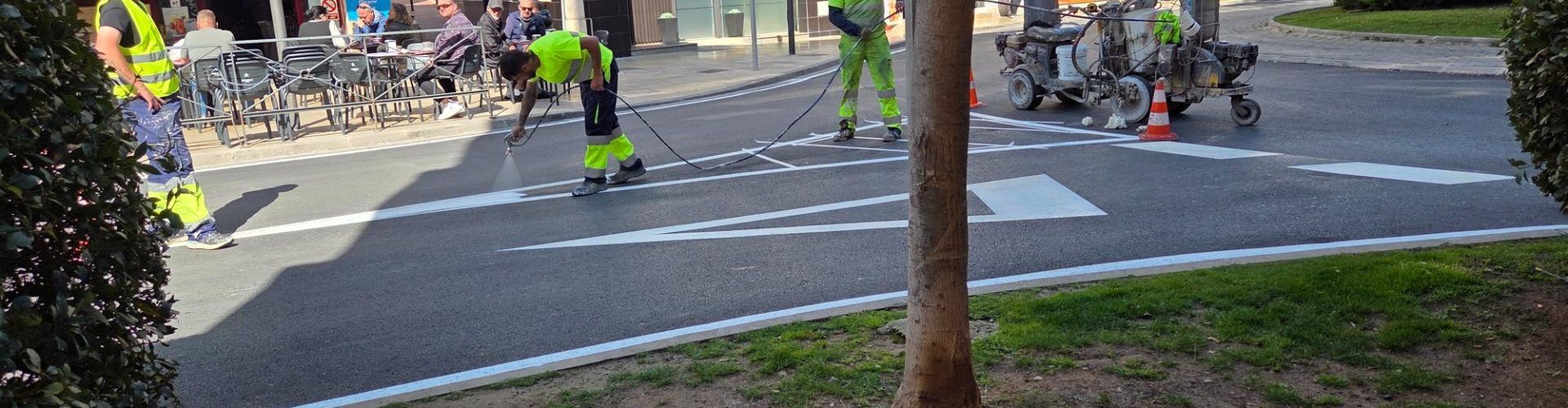 El centre urbà recupera la senyalització viària