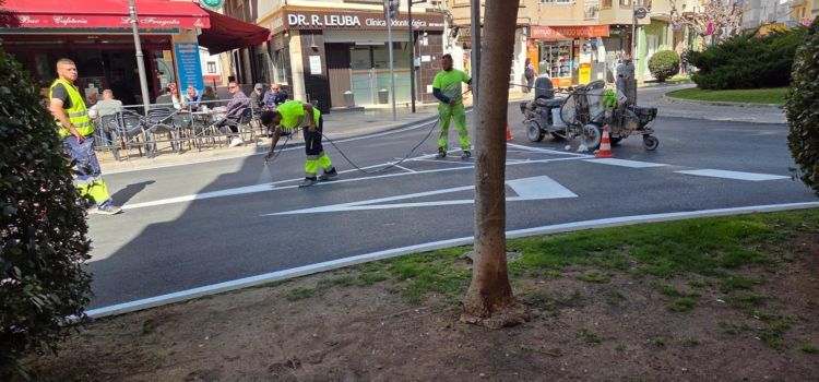 El centre urbà recupera la senyalització viària