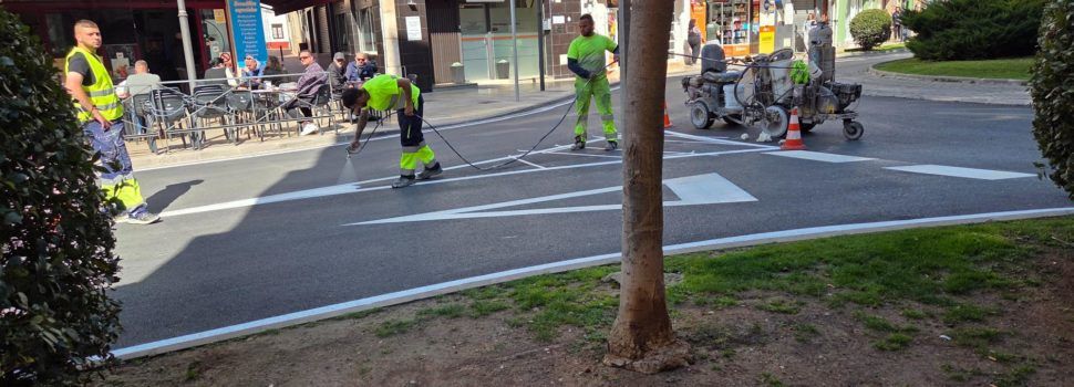 El centre urbà recupera la senyalització viària