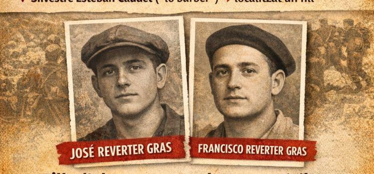 Busquen familiars de joves d’Alcanar morts a la Guerra Civil per identificar-los en fosses comunes a Terol