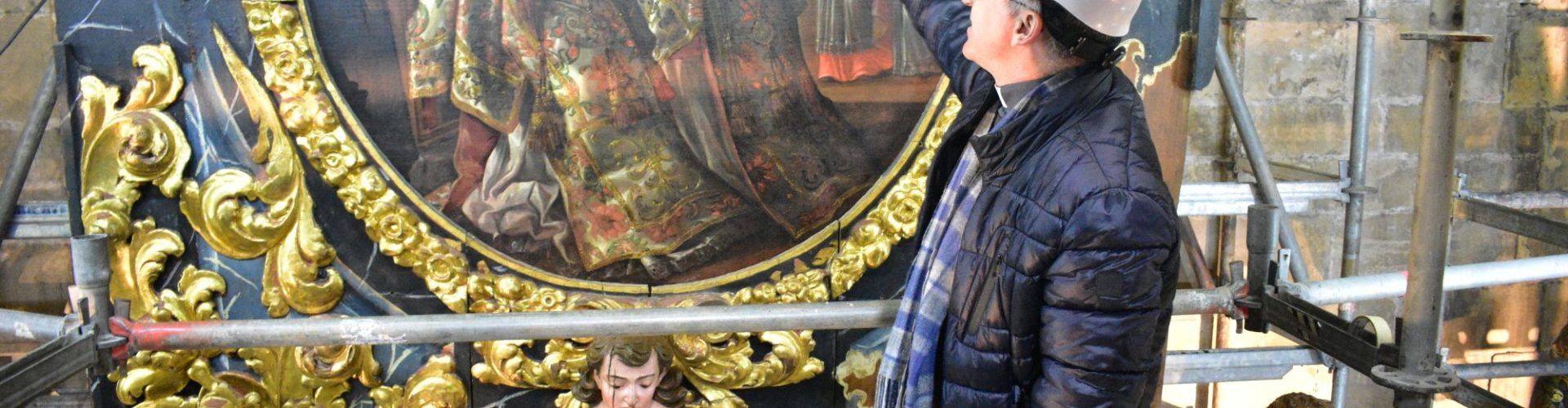 La Catedral de Tortosa promou la conservació del retaule barroc dedicat a la Mare de Déu del Carme