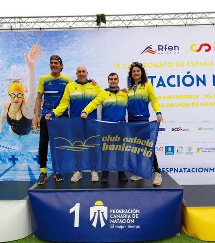 El CN Benicarló aconsegueix 3 medalles en el Campionat d’Espanya de llarga distància máster a Las Palmas