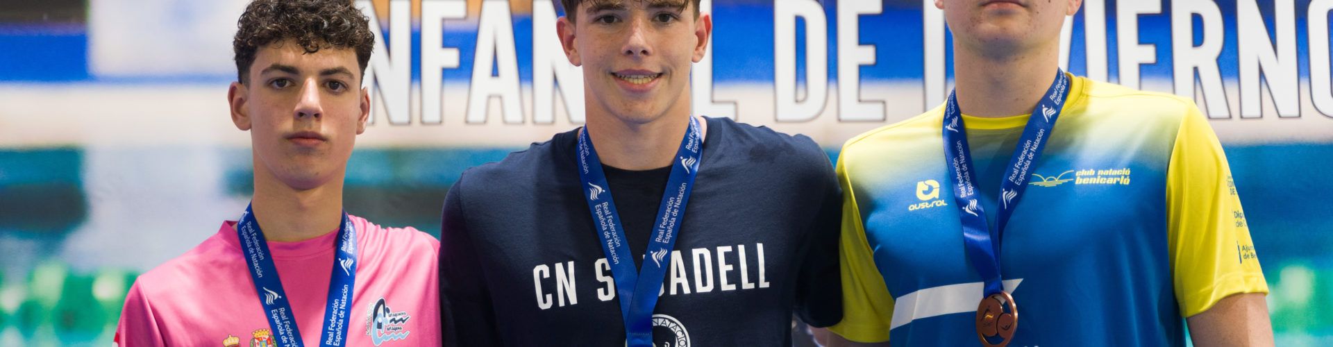 Alonso Escuder (Club Natació Benicarló) brilla a Sabadell amb 2 bronzes en el Campionat d’Espanya Infantil d’hivern