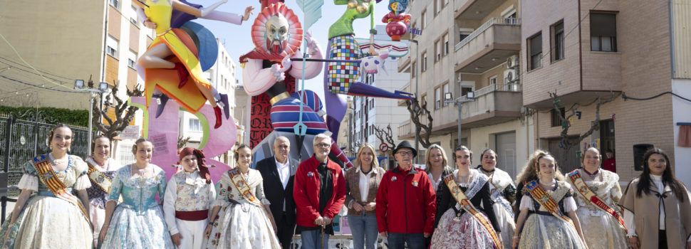 Marta Barrachina destaca a Benicarló la importància de les Falles en la idiosincràsia i tradicions de la província