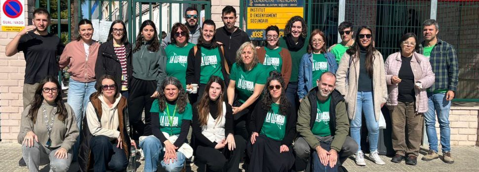 ​Protesta del professorat a Vinaròs per un sistema educatiu de qualitat i millors condicions laborals