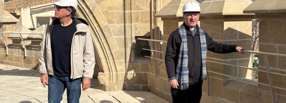 La Catedral de Tortosa presenta els resultats de la segona fase de la restauració de la coberta de l’absis