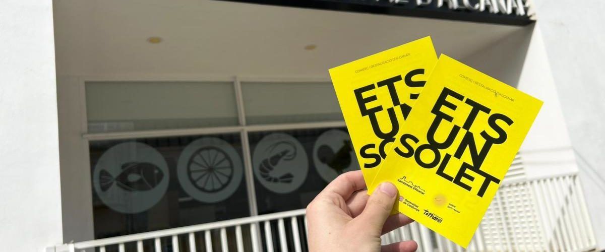 Alcanar inicia la festa de la Gala dels Solets 2026 amb una campanya de dinamització comercial