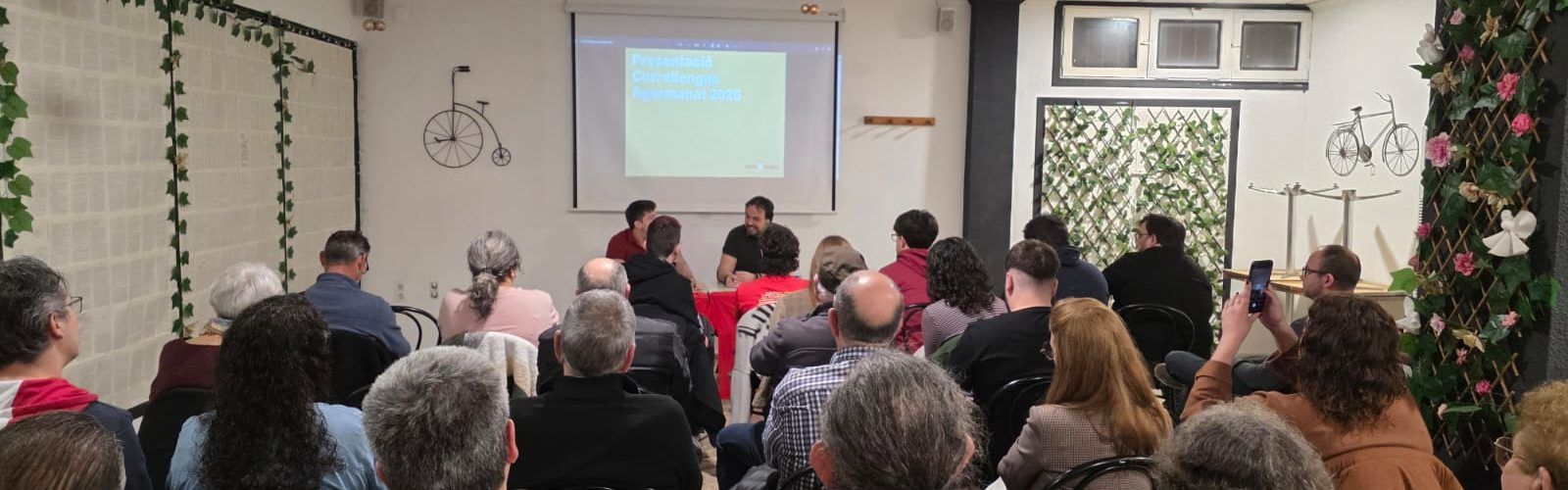 Èxit de participació en la presentació del Correllengua Agermanat a Vinaròs
