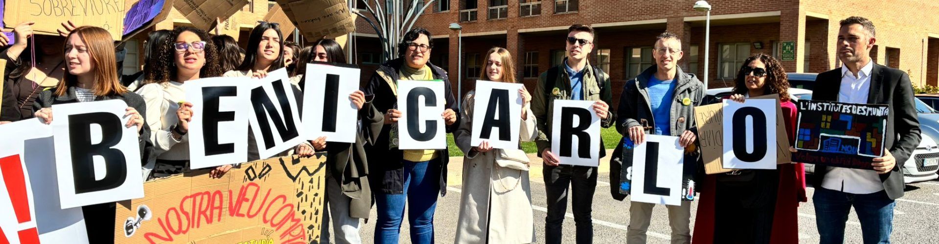Compromís Benicarló valora molt positivament les mobilitzacions per reclamar finançament i obres per l’IES Ramón Cid