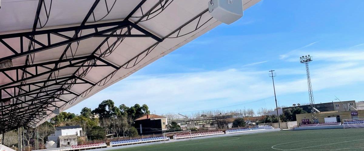 Benicarló instal·la un nou sistema de megafonia al camp de futbol Àngel ‘Pitxi’ Alonso
