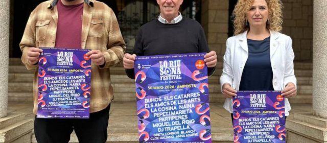 Els Amics de les Arts, Catarres, Buhos i Pepet i Marieta encapçalen el cartell del Lo Riu Sona Festival a Amposta