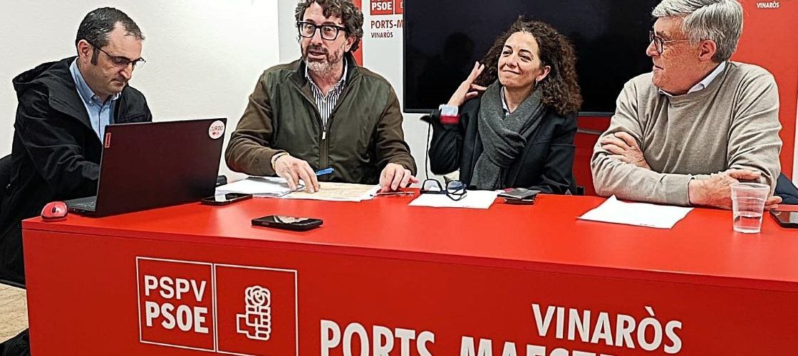 Vicent Mascarell afirma a Vinaròs que Diana Morant liderarà el retorn de les polítiques progressistes a la Generalitat Valenciana